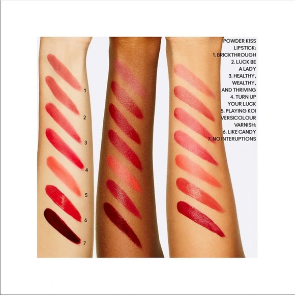 - MAC Lot of 2 Moon Masterpiece Powder Kiss Lipsticks Lunar New Year LE NIB - Picture 6 of 6